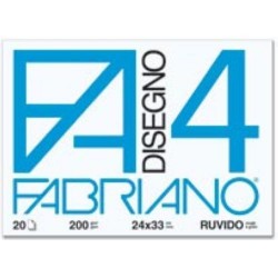 GROSSISTA FABRIANO BLOCCO F4 24X33 LISCIO