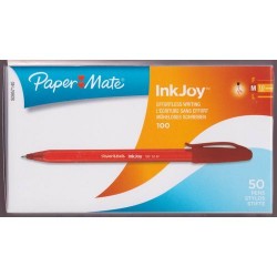 GROSSISTA PAPER MATE INKJOY 100 STICK M 1.0 ROSSO