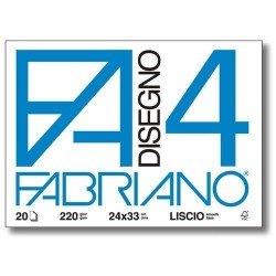 GROSSISTA FABRIANO BLOCCO F4 24X33 SQUADRATO