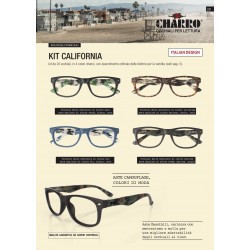 Grossista KIT CALIFORNIA da 24 occhiali in 4 colori diversi