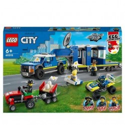 GROSSISTA LEGO CITY POLICE 60315 CAMION CENTRO DI COMANDO DE