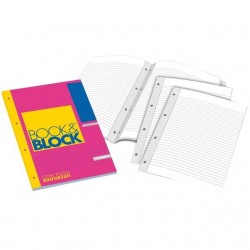 GROSSISTA BOOK&BLOCK A4 RINF. 80GR 40FF 1R C.5