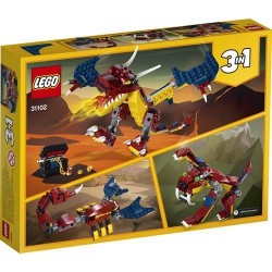 GROSSISTA LEGO 31102 DRAGO DEL FUOCO