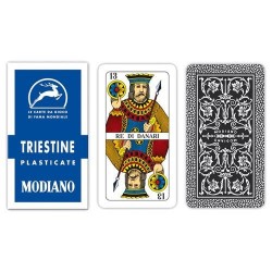 INGROSSO CARTE TRIESTINE 9X5X2CM MADE IN ITALY -HS CODE:9504