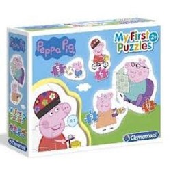 GROSSISTA PUZZLE 3-6-9-12 MY FIRST PUZZLES PEPPA P