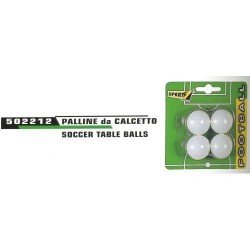INGROSSO BLISTER 4 PALLINE CALCETTO 36MM.