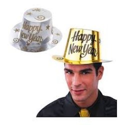 INGROSSO CAPPELLO HAPPY NEW YEAR IN CARTA ME