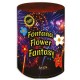 GROSSISTA FONTANA FLOWER FANTASY 23CM D.16CM GLITTER E CRISA