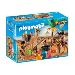 GROSSISTA PLAYMOBIL 5387 HISTORY CACCIATORI TOMBE PERS+CAMME