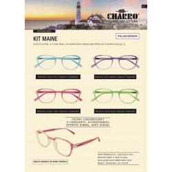 Grossista KIT MAINE da 24 occhiali in 4 colori diversi