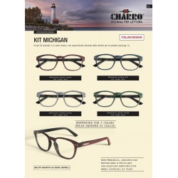 Grossista KIT MICHIGAN da 24 occhiali in 4 colori diversi