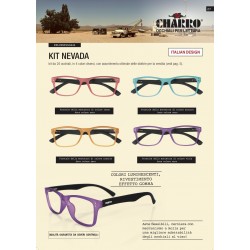 Grossista KIT NEVADA da 24 occhiali in 4 colori diversi
