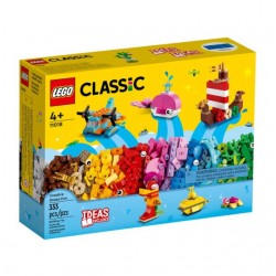 INGROSSO LEGO CLASSIC 11018 DIVERTIMENTO CREATIVO SULL'OCEAN