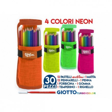 INGROSSO ROLLER POUCH 12+12 GIOTTO URBAN NEON C.