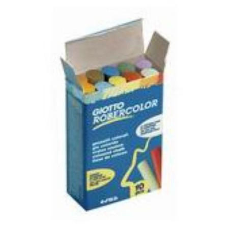 INGROSSO GESSI COLORATI 10 PEZZI