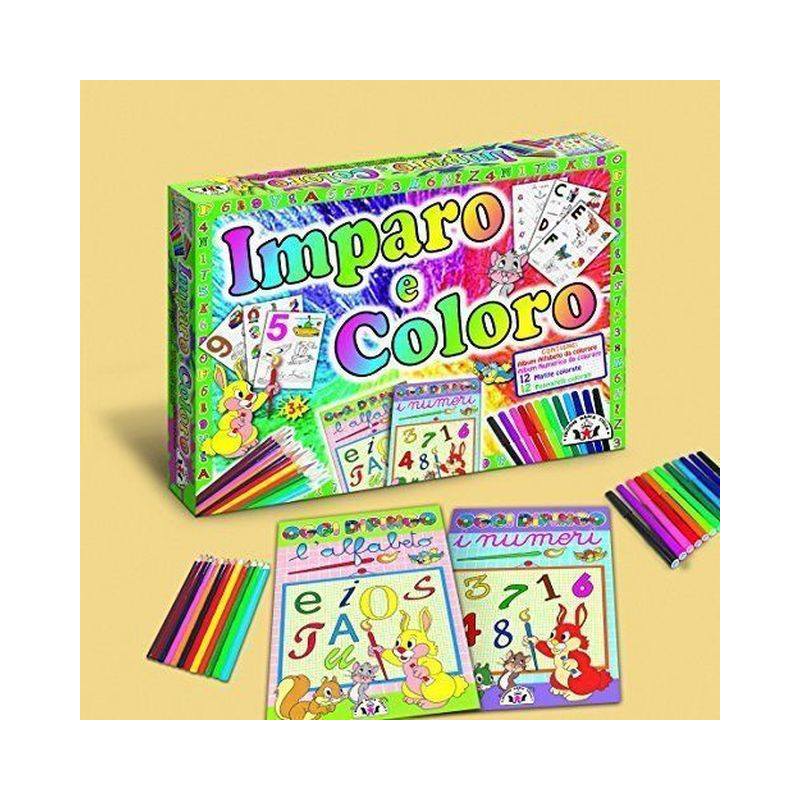 IMPARO E COLORO EAN 8000888000972 INGROSSO GIOCHI CREATIVI