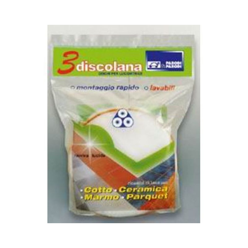 DISCOLANA SERIE 3 PZ. EAN 8000138011130 INGROSSO ACCESSORI PULIZIA