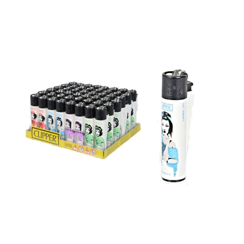 ACCENDINO CLIPPER SOFT TRASLUCIDO C.48 EAN 8412765797774 INGROSSO ACCENDINI