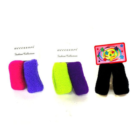 2 ELASTICONI NERI/COLOR EAN 6938650000320 INGROSSO ELASTICI E FASCE PER CAPELLI