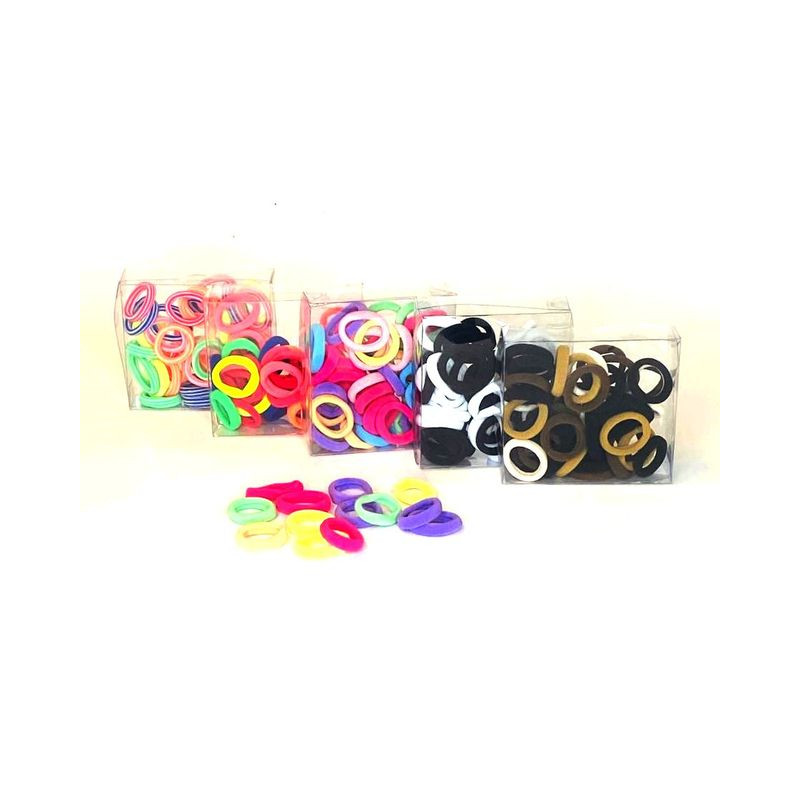 ELASTICI PICCOLI CAPELLI SCATOLA 40 PZ EAN 6938650000429 INGROSSO ELASTICI E FASCE PER CAPELLI
