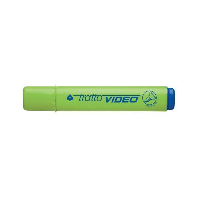 TRATTO VIDEO VERDE 12 EAN 8000825003783 INGROSSO EVIDENZIATORI
