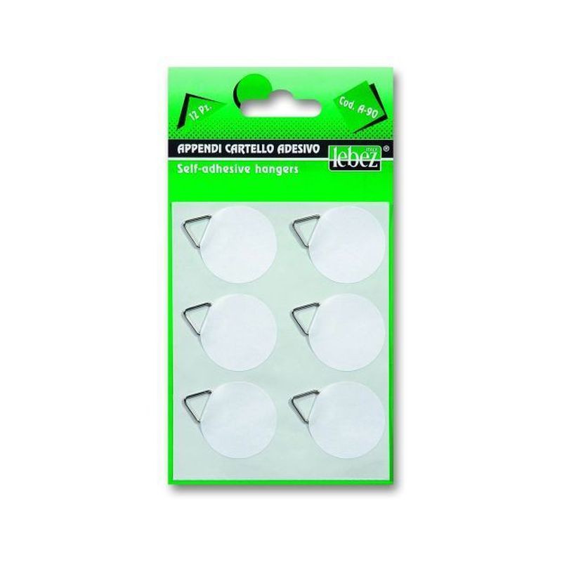 APPENDICARTELLO ADESIVO 12 PZ EAN 8007509084588 INGROSSO CORNICI A GIORNO