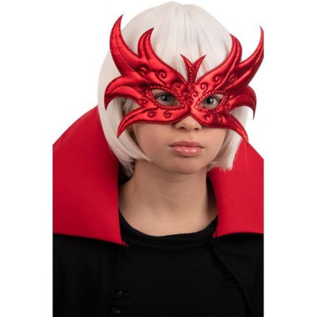 INGROSSO MASCHERA FARFALLA ROSSA