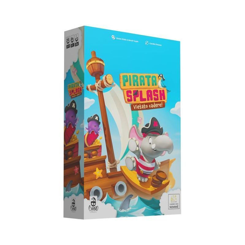 PIRATA SPLASH EAN 8034055584262 INGROSSO GIOCHI DI SOCIETA