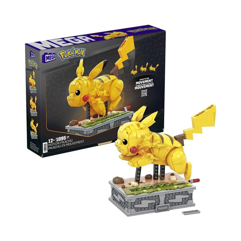 MEGA POKEMON KINETIC PIKACHU EAN 0194735048090 INGROSSO PERSONAGGI CARTOON E DISNEY