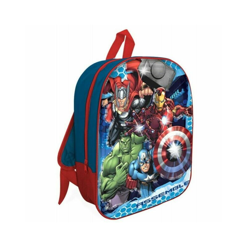 ZAINO LED 3D AVENGERS EAN 5949043757203 INGROSSO ZAINI SCUOLA