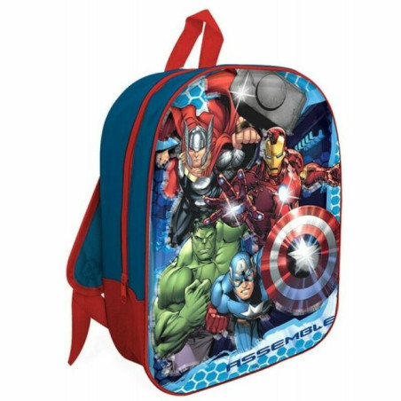 ZAINO LED 3D AVENGERS EAN 5949043757203 INGROSSO ZAINI SCUOLA