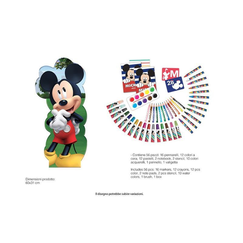 VALIGETTA FORMA MICKEY EAN 8032780941107 INGROSSO PENNARELLI