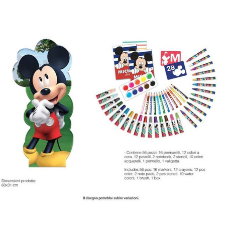 VALIGETTA FORMA MICKEY EAN 8032780941107 INGROSSO PENNARELLI