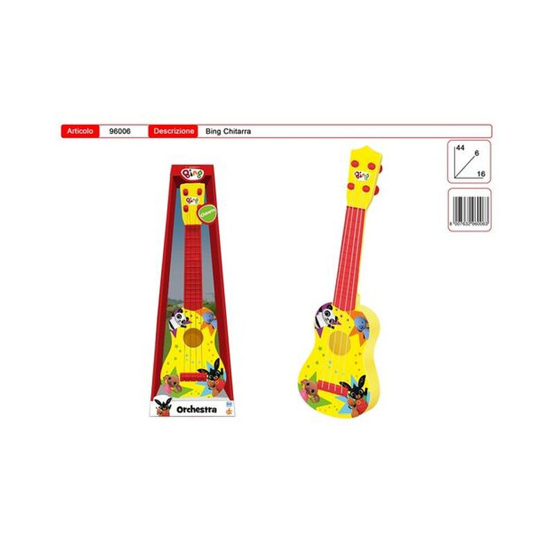 CHITARRA BING EAN 8007632960063 INGROSSO CHITARRE E STRUMENTI A CORDA