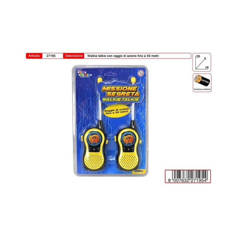 WALKIE TALKIE EAN 8007632271954 INGROSSO ACCESSORI MUSICALI
