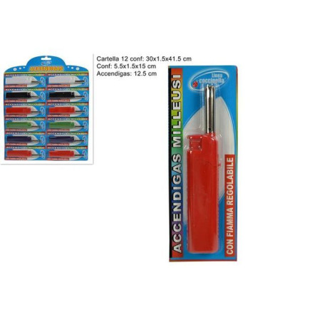 INGROSSO ACCENDIGAS SU CARTELLA