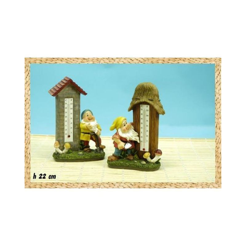 NANO C/TERMOMETRO EAN 8015361434250 INGROSSO OGGETTISTICA NATALIZIA