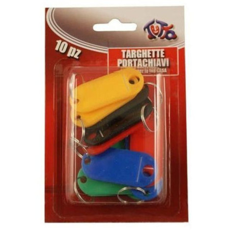 INGROSSO TARGHETTE P/CHIAVE 10PZ