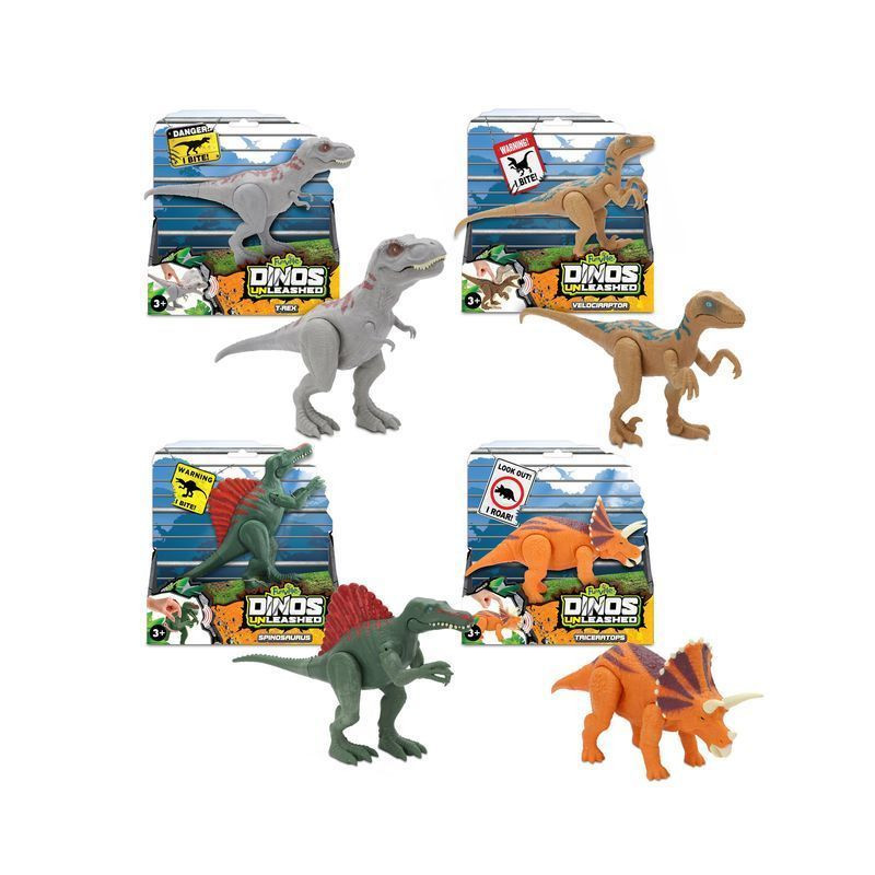 REAL ROARING DINOS AST 4 EAN 0884978311234 INGROSSO ANIMALI GIOCATTOLO