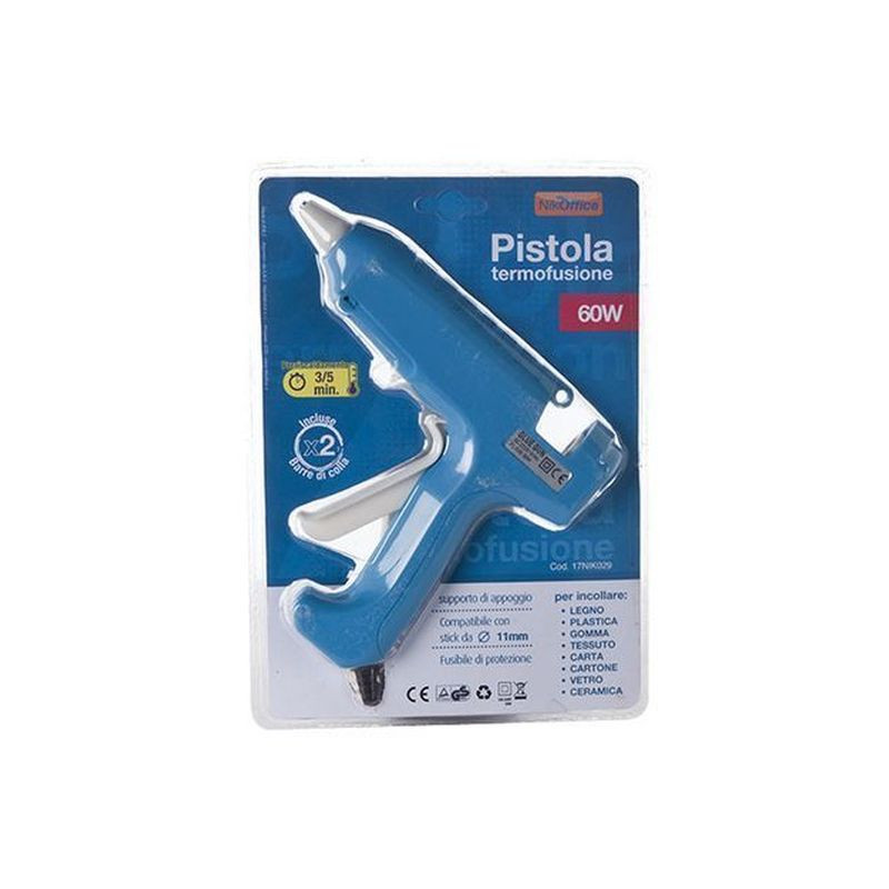 PISTOLA TERMOFUSIONE 60W EAN 8033593085651 INGROSSO ARNESI LAVORO E ACCESSORI