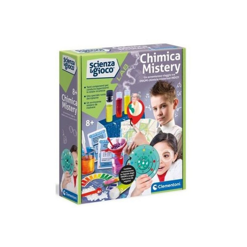 CHIMICA MYSTERY EAN 8005125192175 INGROSSO SCIENZA E GIOCO CLEMENTONI