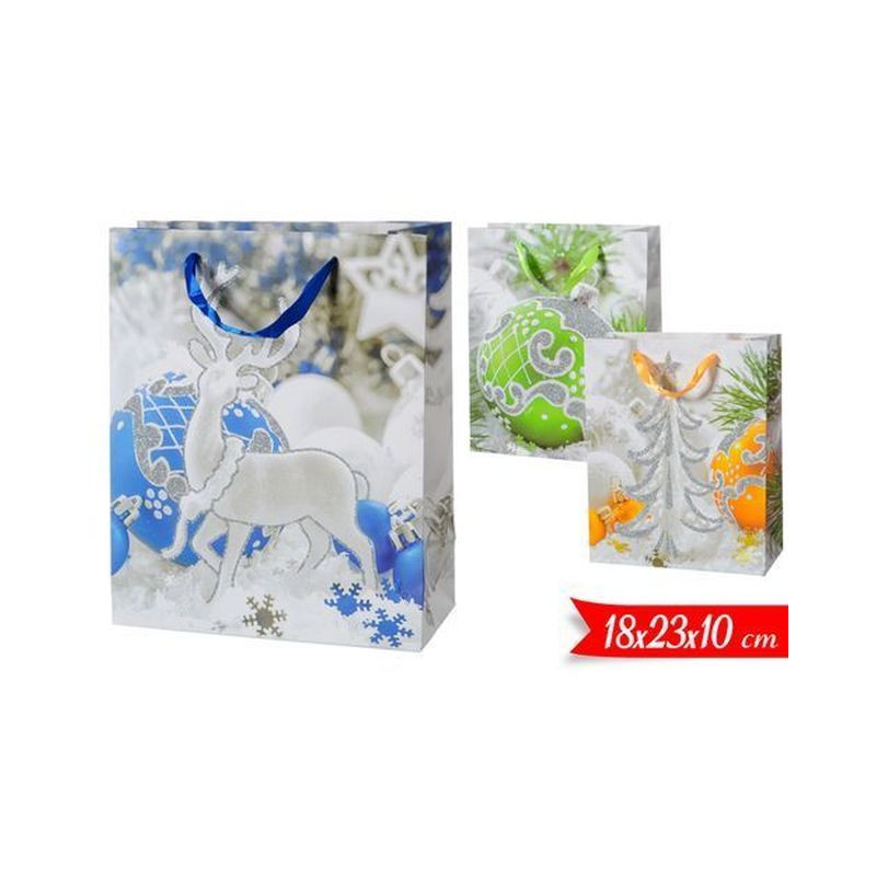 BUSTA PICCOLA ASS EAN 8055329000851 INGROSSO SACCHETTI E SHOPPER NATALIZI