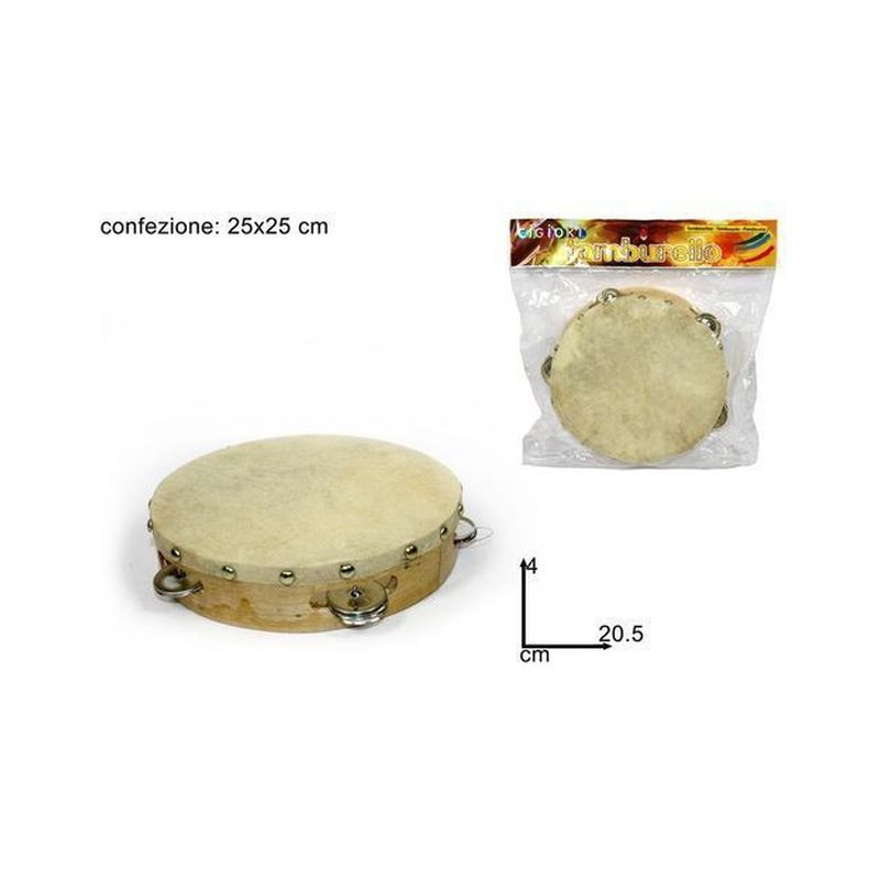 TAMBURELLO MEDIO EAN 8027501121500 INGROSSO ACCESSORI MUSICALI
