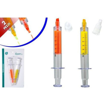 EVIDENZIATORI SIRINGA 2PZ EAN 8055329208189 INGROSSO EVIDENZIATORI