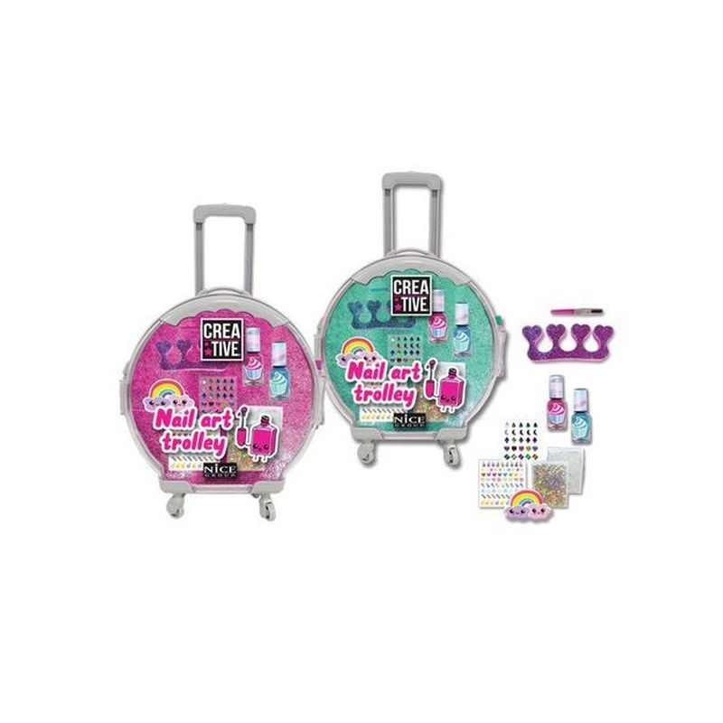 TROLLEY NAIL ART EAN 8056779020130 INGROSSO TRUCCHI IN SCATOLA PER BIMBE