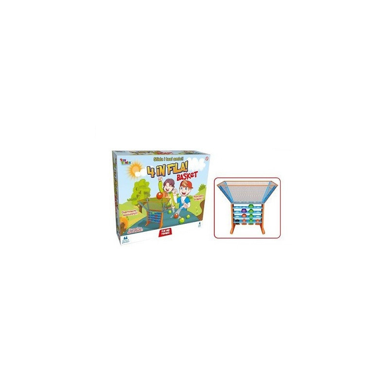 4 IN FILA BASKET EAN 8007632270858 INGROSSO GIOCHI DI SOCIETA
