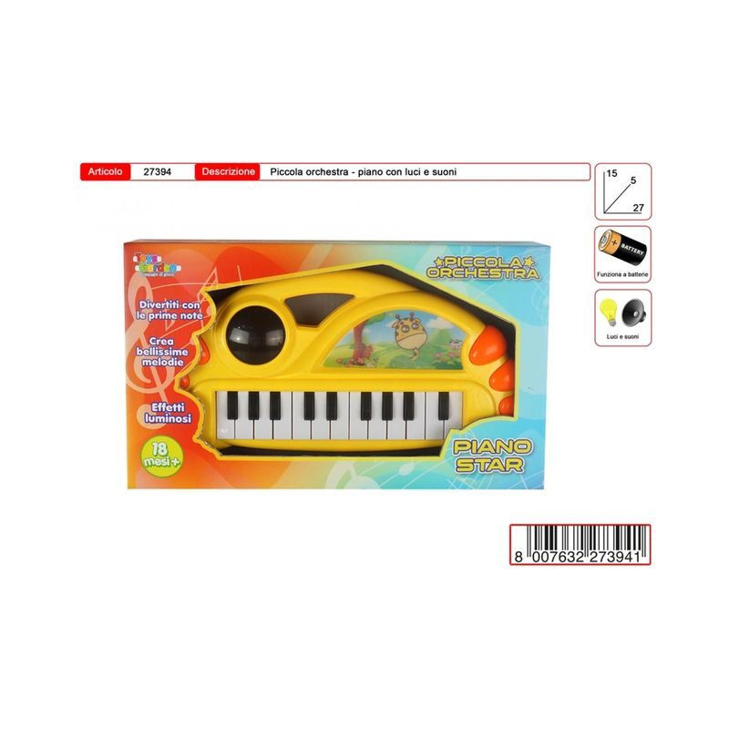 PIANOLA MUSICALE EAN 8007632273941 INGROSSO CHITARRE E STRUMENTI A CORDA