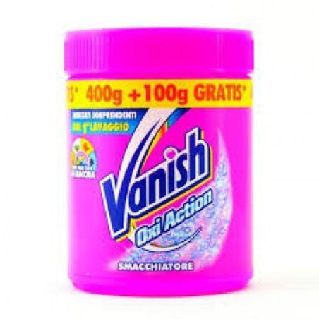 VANISH POLVERE 500GR ROSA EAN 8002910038205 INGROSSO DETERSIVI