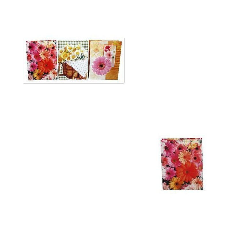 BUSTA FIORI 18X14X7CM ASS. EAN 8034048197233 INGROSSO SACCHETTI E SHOPPER REGALO