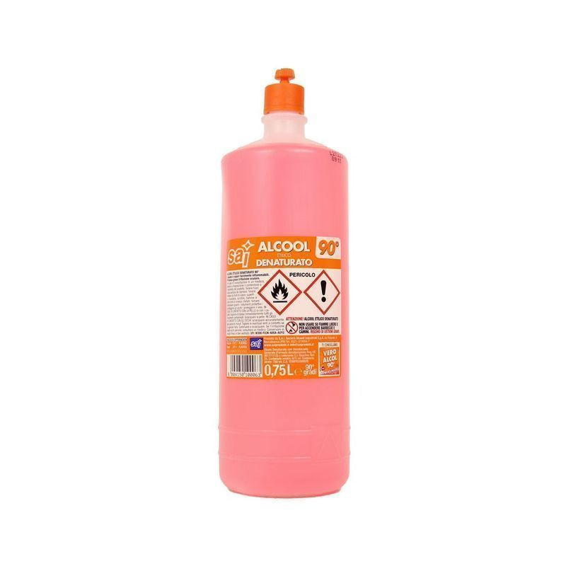 SAI ALCOOL DENATURATO STANDARD 750 ML EAN 8004150100063 INGROSSO DETERSIVI
